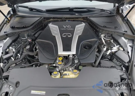 2018 Infiniti Q50 3.0T Luxe z USA, uszkodzony, nr VIN JN1EV7AR0JM434056